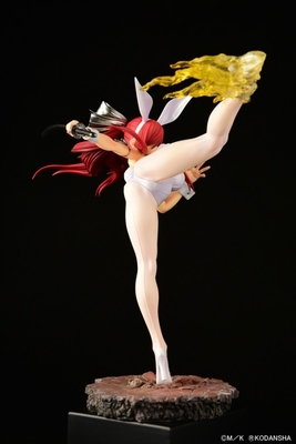 Fairy Tail - Erza Scarlet - 1/6 - High Kick Ver., White Bunny