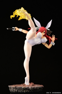 Fairy Tail - Erza Scarlet - 1/6 - High Kick Ver., White Bunny