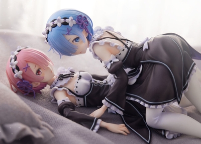 1/7 Re:Zero Starting Life in Another World Ram & Rem Figure