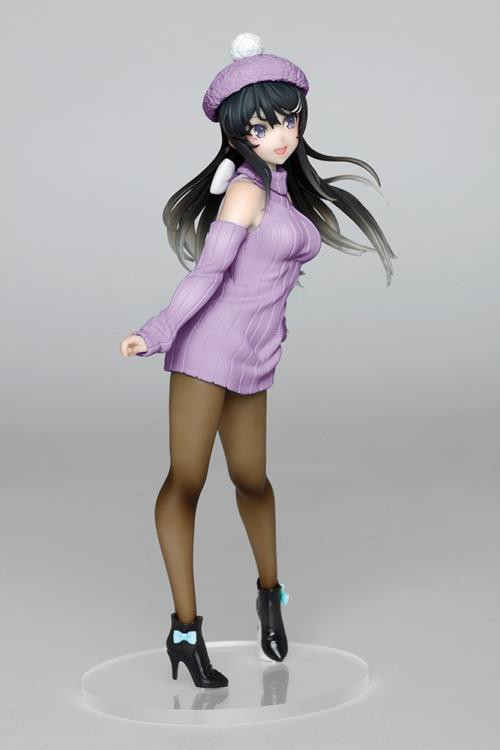 Seishun Buta Yarou wa Bunny Girl Senpai no Yume wo Minai - Sakurajima Mai - Coreful Figure - Knit One-Piece ver., Renewal (Taito)