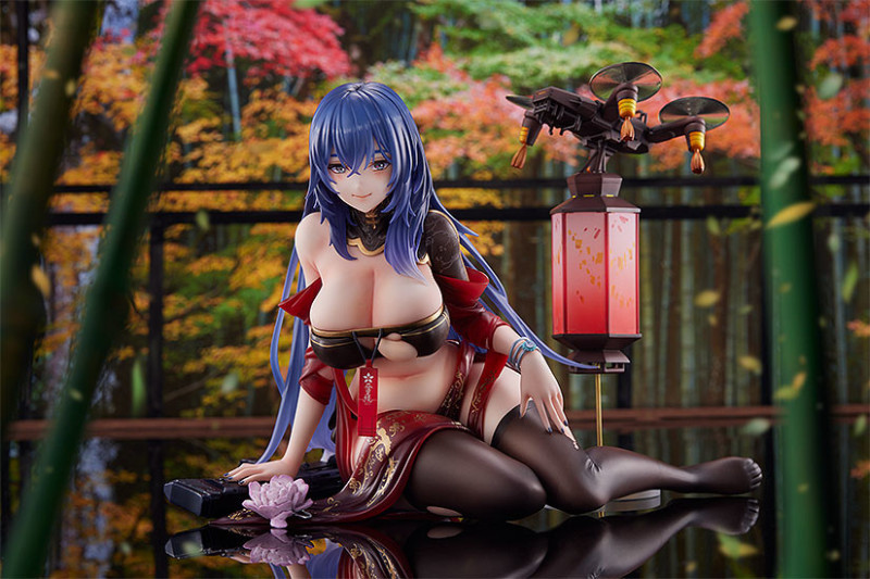 Girls' Frontline DP-12 Echeveria Lantern, Crimson 1/6 - 6