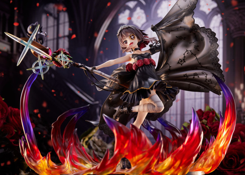 Kono Subarashii Sekai ni Shukufuku o! - Chomusuke - Megumin - F:Nex - Black Rose Dress ver. - 1/7 - 3
