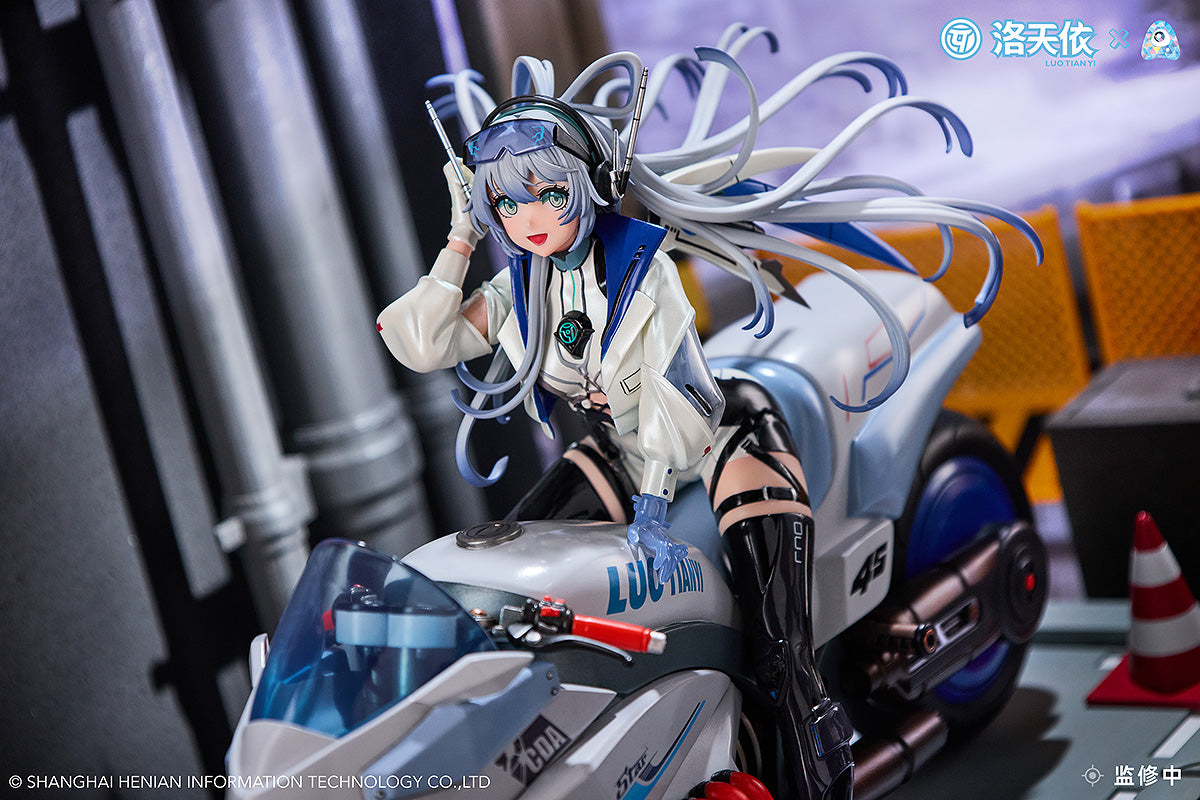 A.DIMENSION VSINGER Luo Tianyi Retro-future Storm Driver Ver. 1/7 Plastic Figure - 2