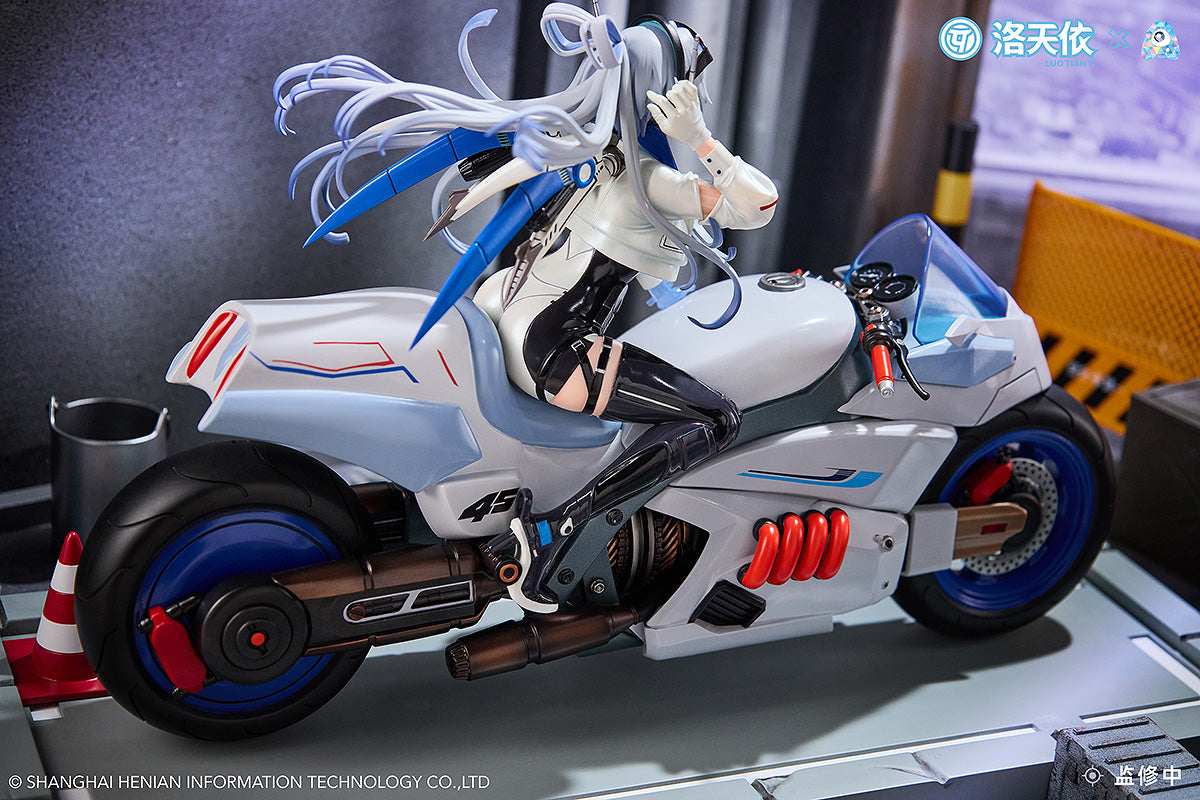 A.DIMENSION VSINGER Luo Tianyi Retro-future Storm Driver Ver. 1/7 Plastic Figure - 5