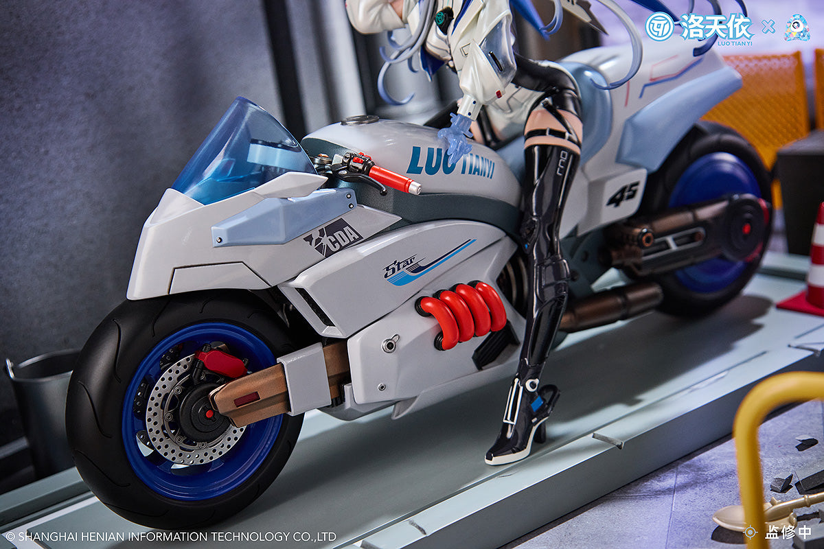 A.DIMENSION VSINGER Luo Tianyi Retro-future Storm Driver Ver. 1/7 Plastic Figure - 4