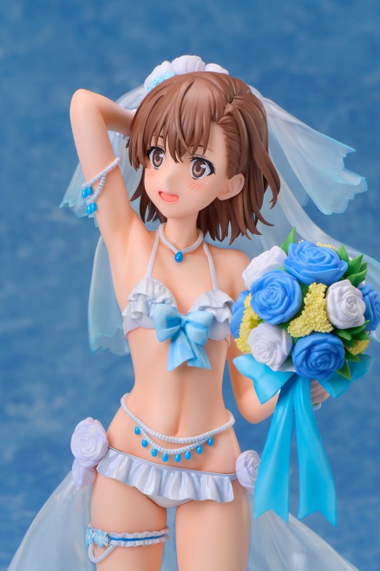 To Aru Kagaku no Railgun T - Misaka Mikoto - 1/7 - Wedding Swimsuit Ver. - 9