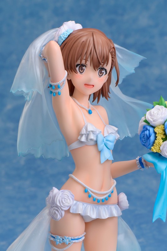 To Aru Kagaku no Railgun T - Misaka Mikoto - 1/7 - Wedding Swimsuit Ver. - 8