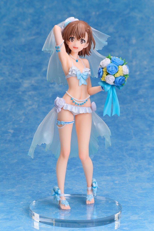 To Aru Kagaku no Railgun T - Misaka Mikoto - 1/7 - Wedding Swimsuit Ver.