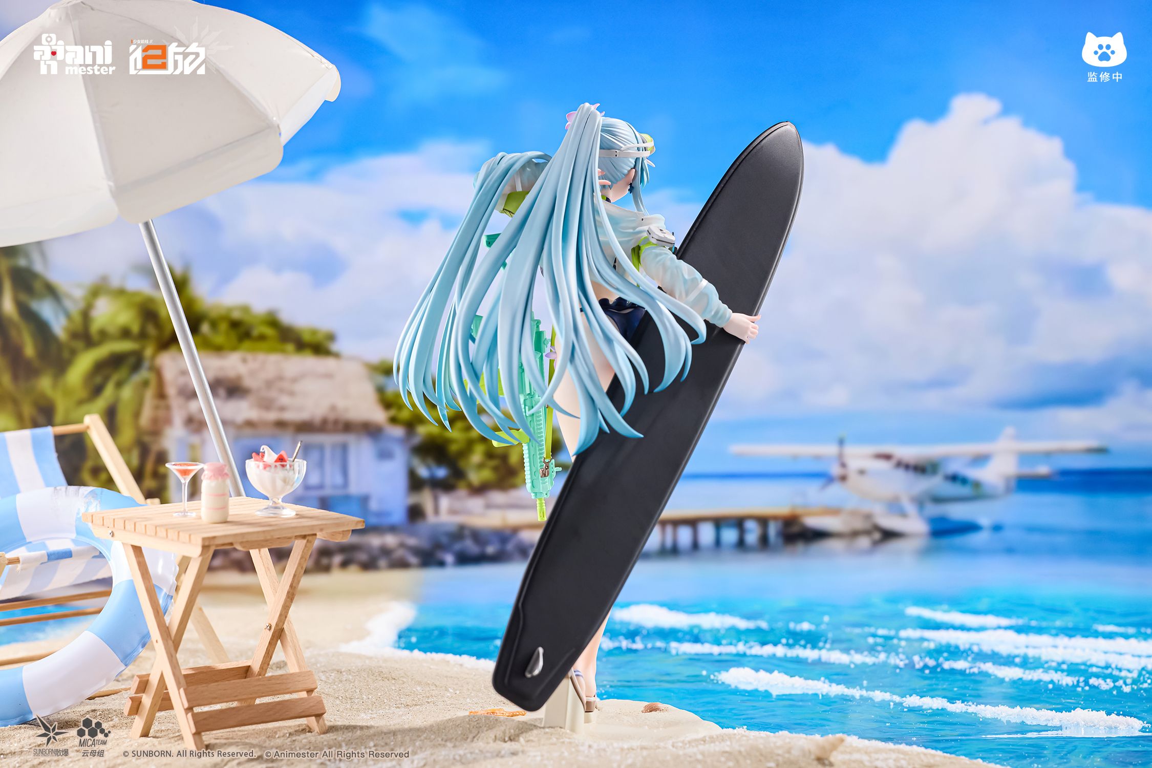 AniMester GIRLS' FRONTLINE 2: Exilum Klukai Utsu-ran Kiseki Ver. 1/7 Plastic Figure - 11