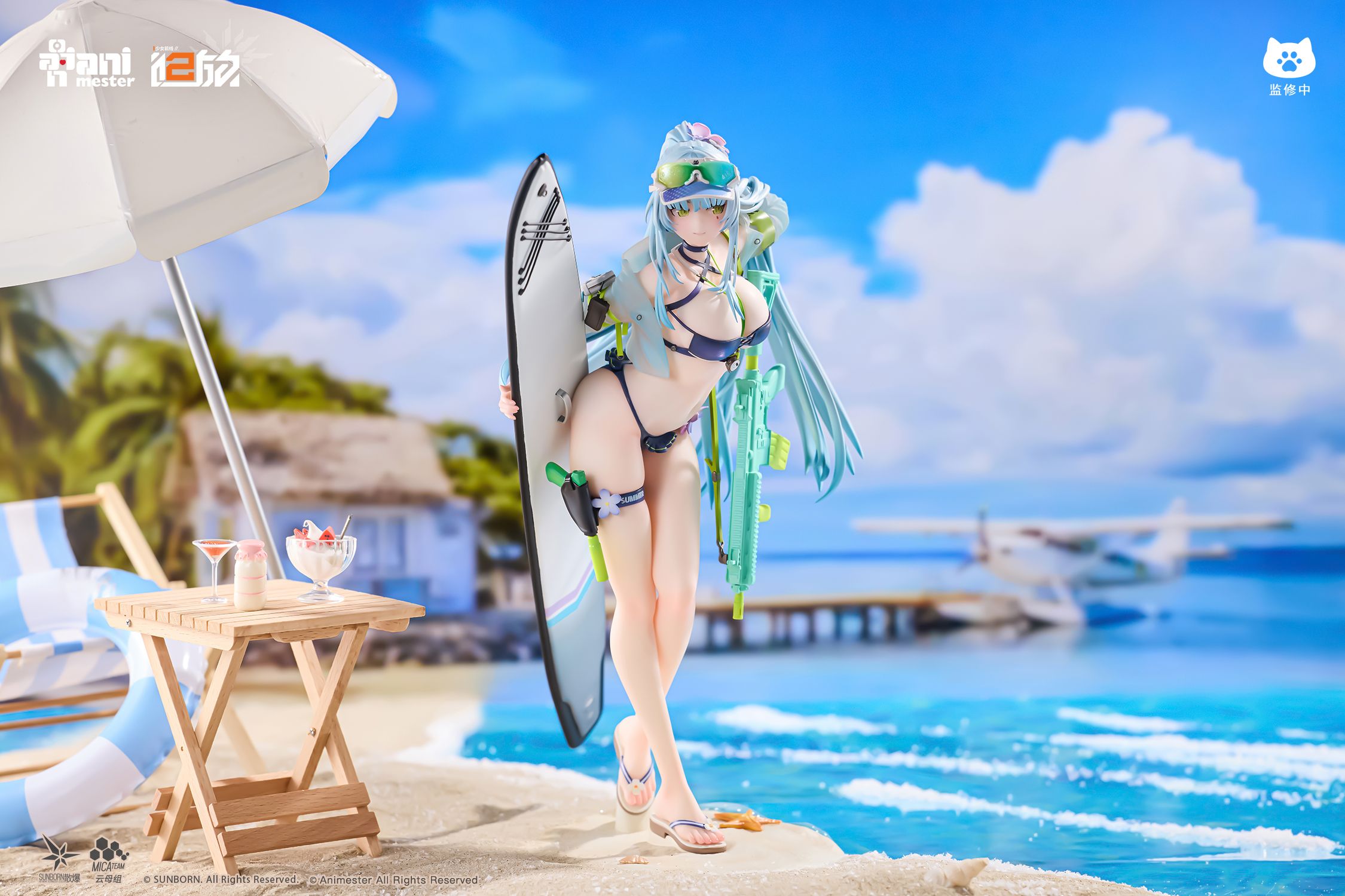 AniMester GIRLS' FRONTLINE 2: Exilum Klukai Utsu-ran Kiseki Ver. 1/7 Plastic Figure - 12