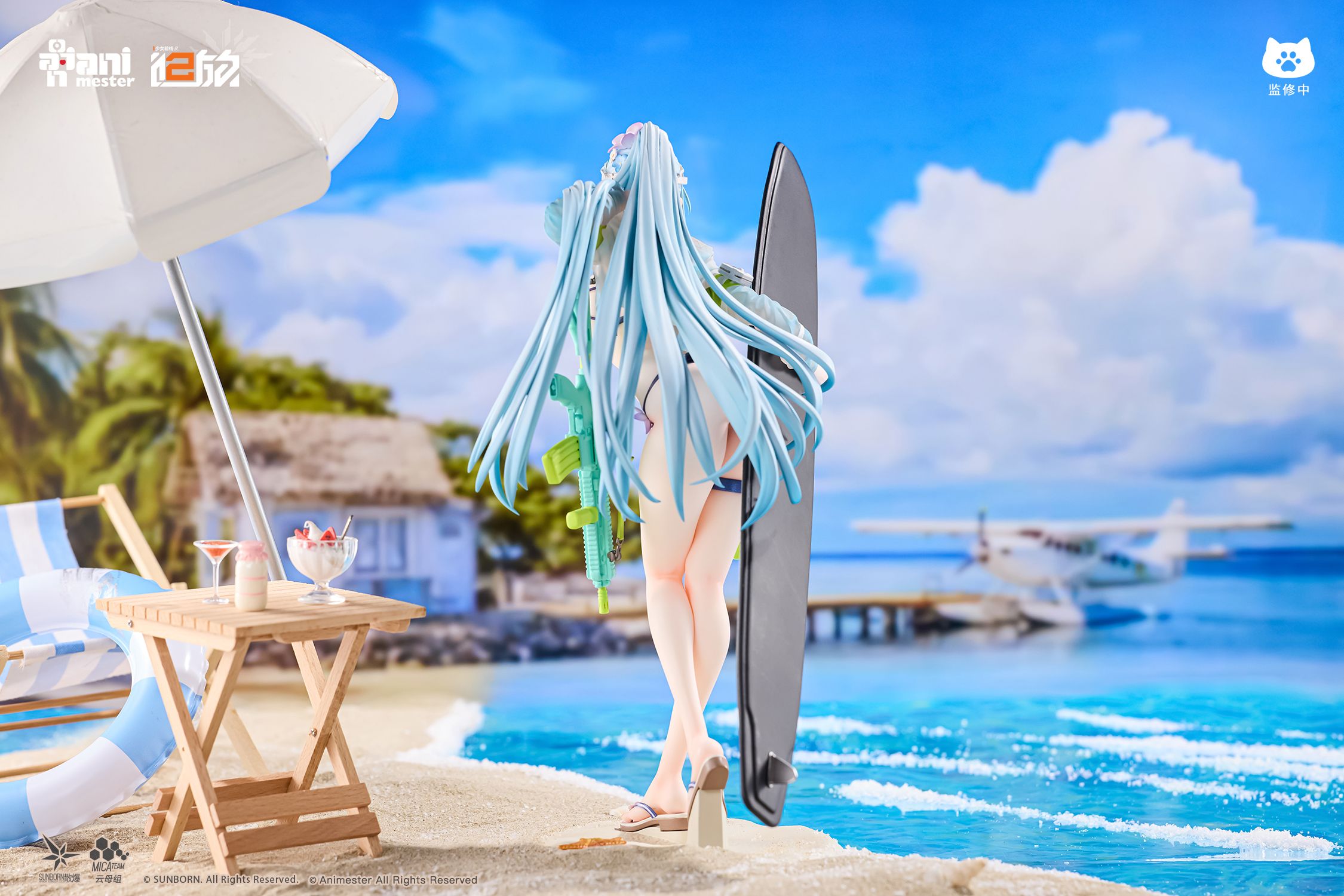 AniMester GIRLS' FRONTLINE 2: Exilum Klukai Utsu-ran Kiseki Ver. 1/7 Plastic Figure - 10