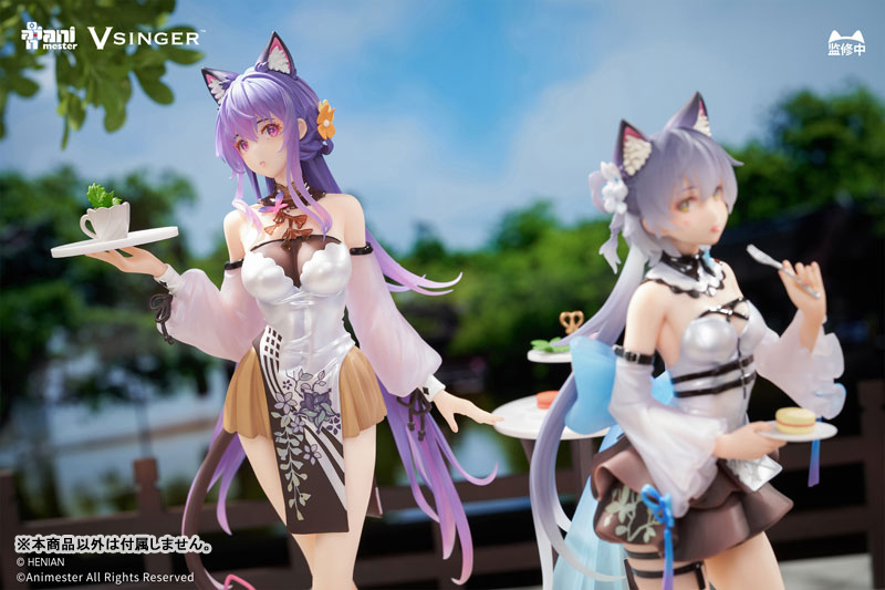AniMester VSINGER  Luo Tianyi F& Mo Chin Shien Fushigi no Tea-break Ver. 1/7 Plastic Figure - 5