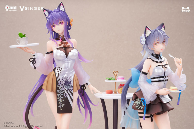 AniMester VSINGER  Luo Tianyi F& Mo Chin Shien Fushigi no Tea-break Ver. 1/7 Plastic Figure - 12