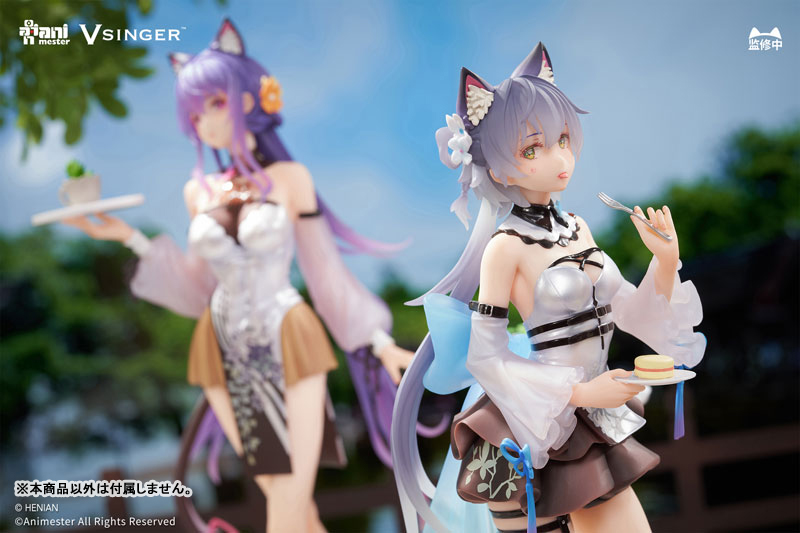 AniMester VSINGER  Luo Tianyi F& Mo Chin Shien Fushigi no Tea-break Ver. 1/7 Plastic Figure - 4