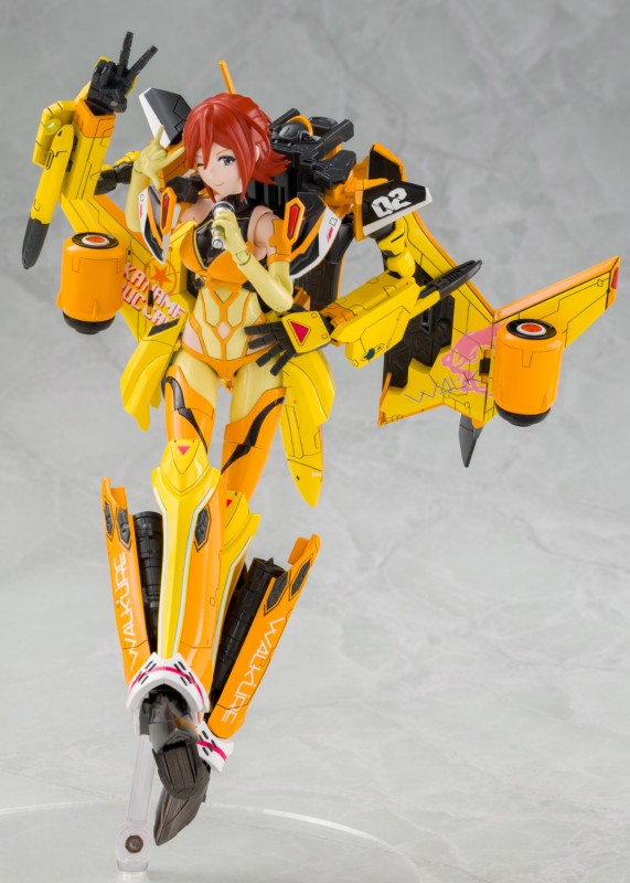 Macross Delta - Kaname Buccaneer - Aoshima Character Kit Selection (MC-16) - V.F.G. - VF-31J Siegfried - 3