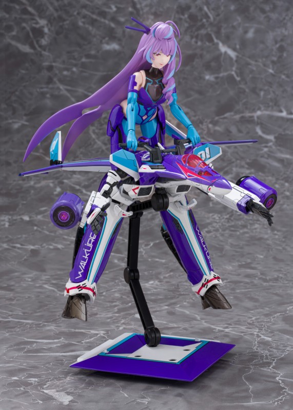 Macross Delta - Mikumo Guynemer - Aoshima Character Kit Selection (MC-17) - V.F.G. - VF-31J Siegfried - 4