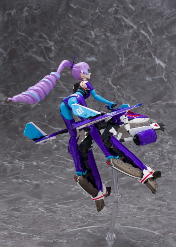 Macross Delta - Mikumo Guynemer - Aoshima Character Kit Selection (MC-17) - V.F.G. - VF-31J Siegfried - 3