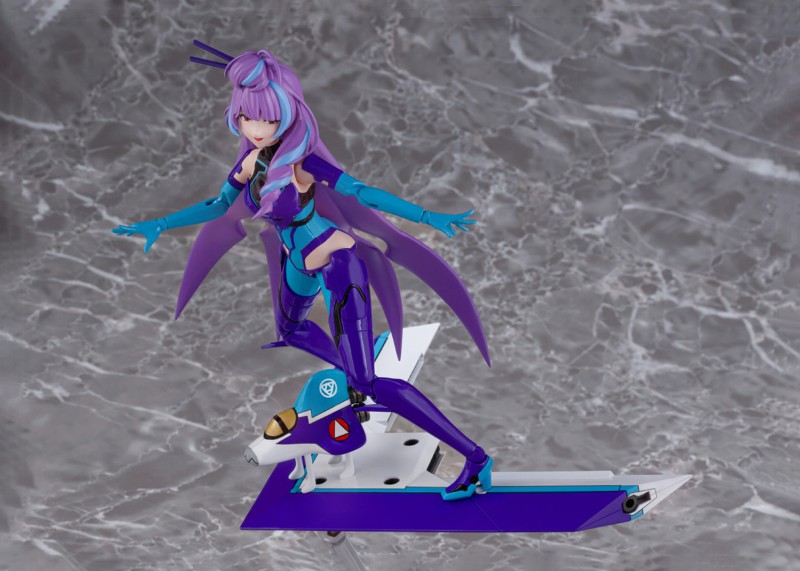 Macross Delta - Mikumo Guynemer - Aoshima Character Kit Selection (MC-17) - V.F.G. - VF-31J Siegfried - 6