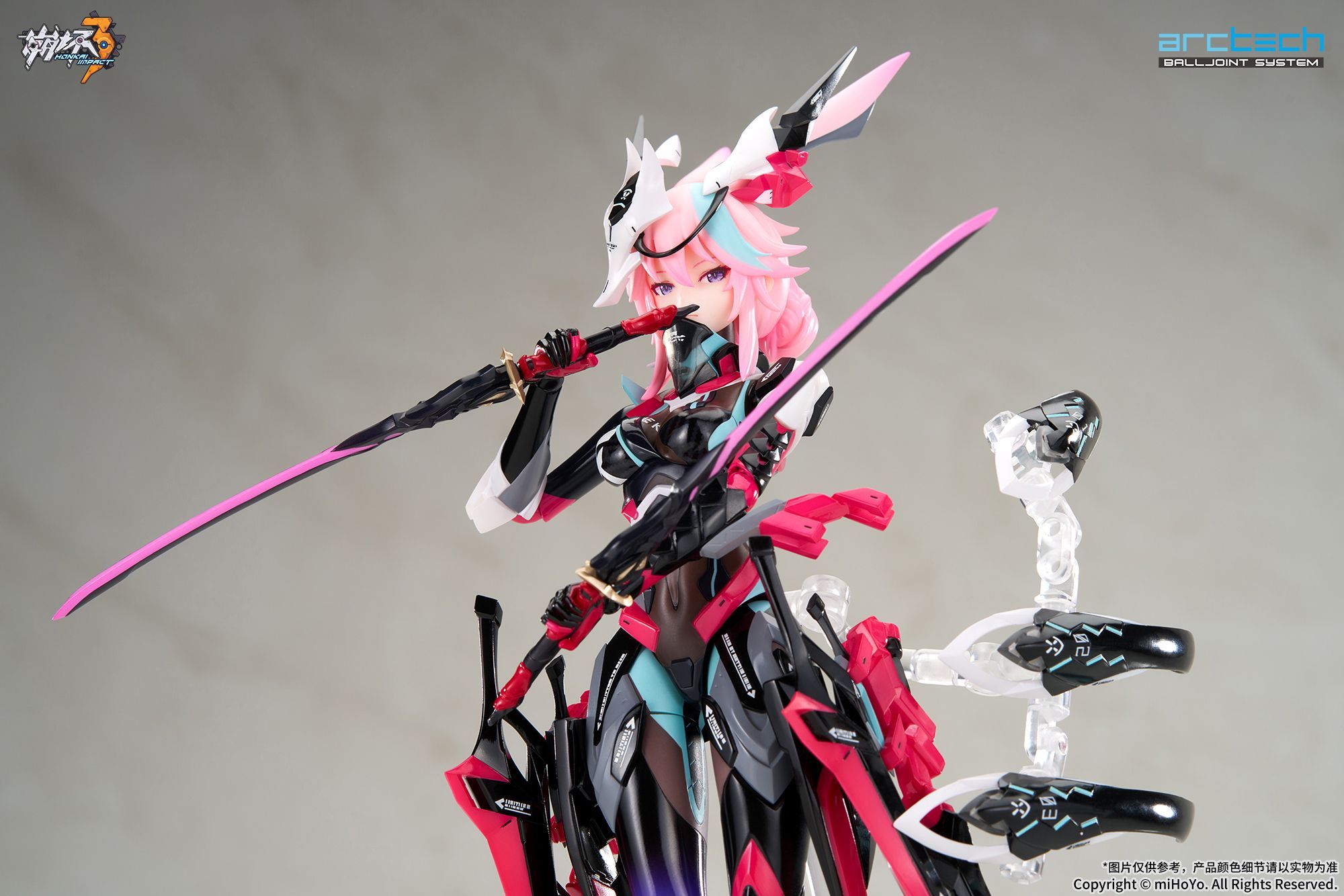 Honkai Impact 3rd - Yae Kasumi - Arctech - 1/8 - Darkbolt Jonin, Neon Shade Ver. - 5