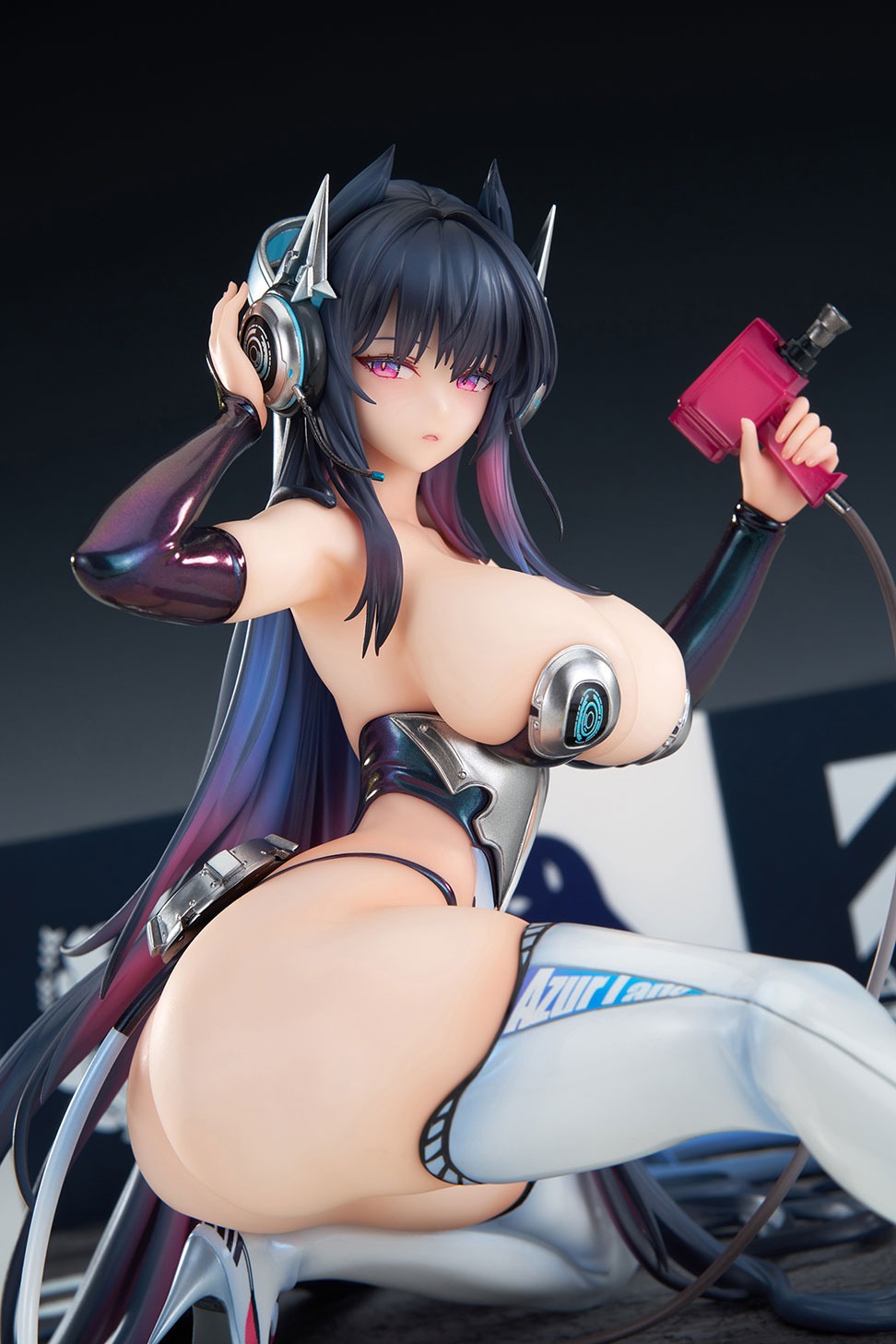 APEX Azur Lane Strasbourg Uta-sei Mau Circuit Ver. 1/7 Plastic Figure - 8
