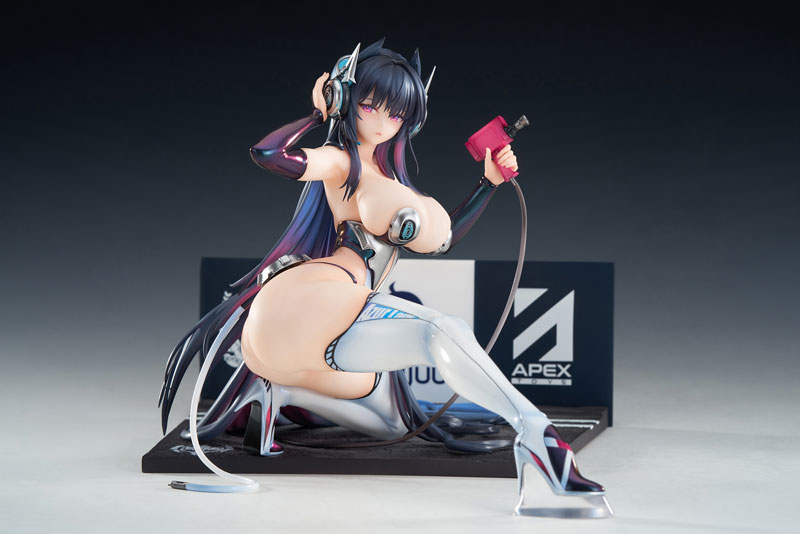 APEX Azur Lane Strasbourg Uta-sei Mau Circuit Ver. 1/7 Plastic Figure - 5