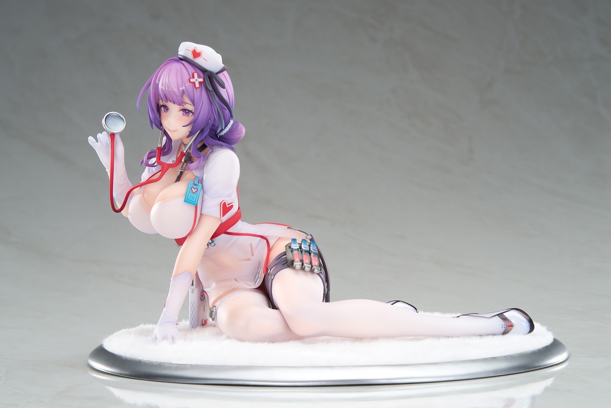 APEX Snowbreak: Kiniki Kourin Enya Whisper Cure Nurse-fuku Ver. 1/7 Plastic Figure - 3