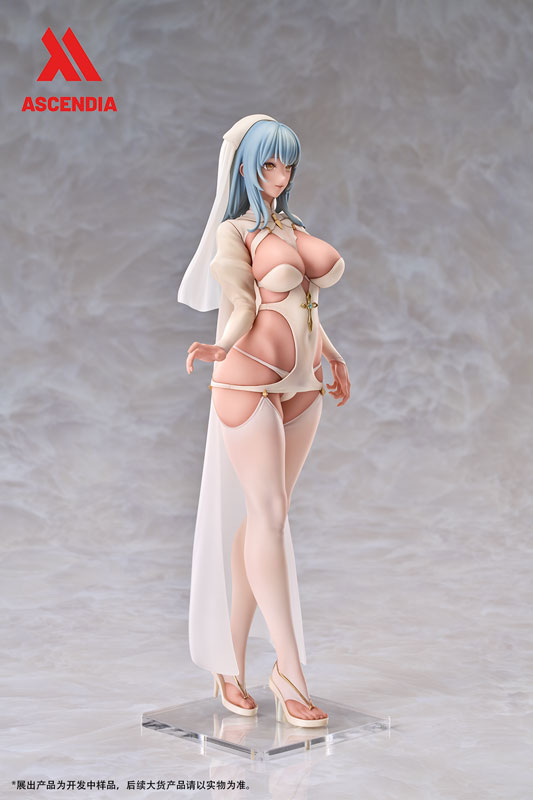 ASCENDIA Lily Nun & Emily Nurse Illustration by Chowbie 1/6 Plastic Figure - 16