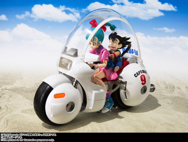 Dragon Ball Son Goku S.H.Figuarts Bulma's Motorbike -Hoipoi Capsule No.9- - 5