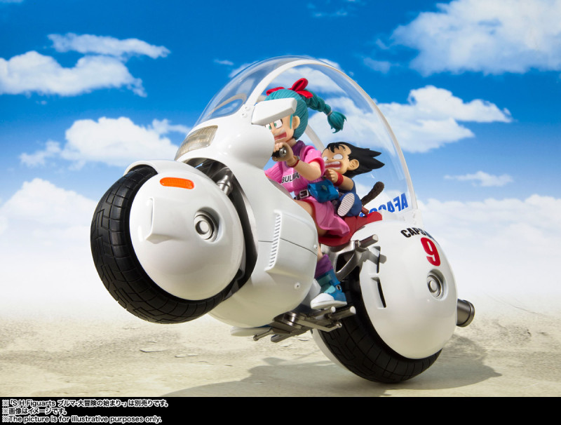 Dragon Ball Son Goku S.H.Figuarts Bulma's Motorbike -Hoipoi Capsule No.9- - 6