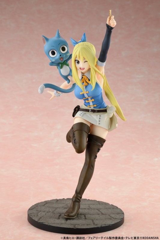 Fairy Tail - Happy - Lucy Heartfilia - Wink Ver. - 1/8 - 2