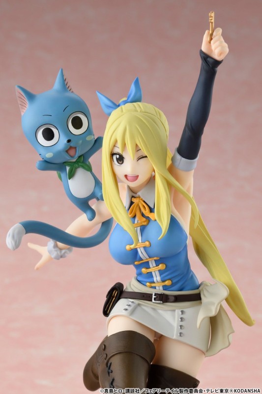 Fairy Tail - Happy - Lucy Heartfilia - Wink Ver. - 1/8 - 9