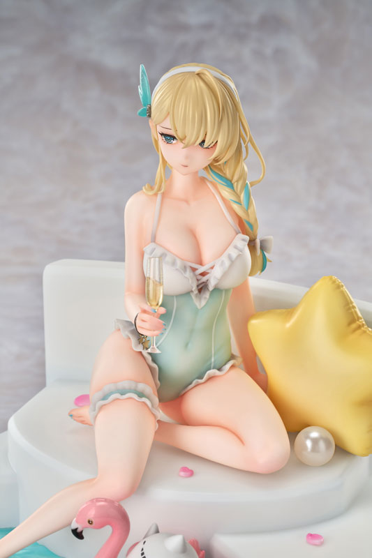 Calbone Senkan Shoujo R Lexington (CV-16) Ingleside no Natsu Ver. 1/7 Plastic Figure - 9