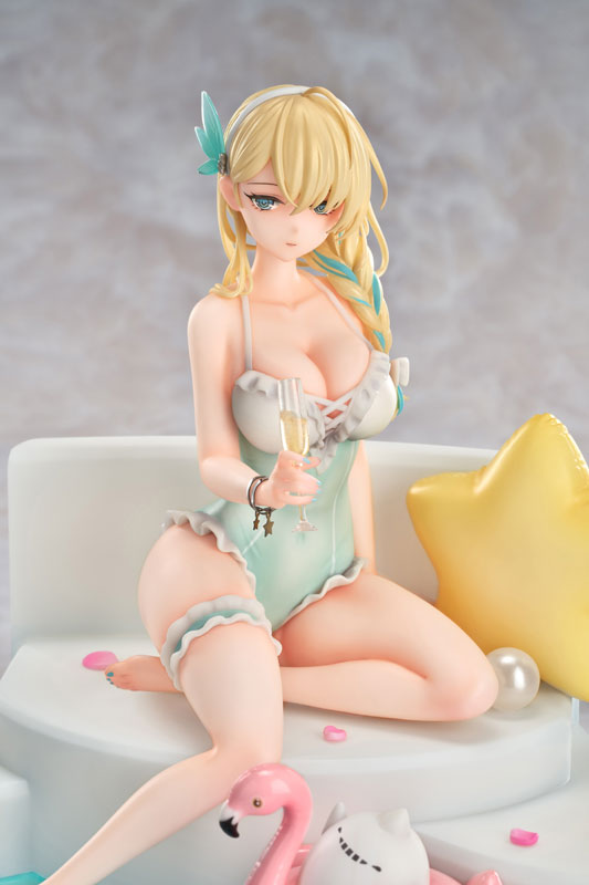 Calbone Senkan Shoujo R Lexington (CV-16) Ingleside no Natsu Ver. 1/7 Plastic Figure - 7