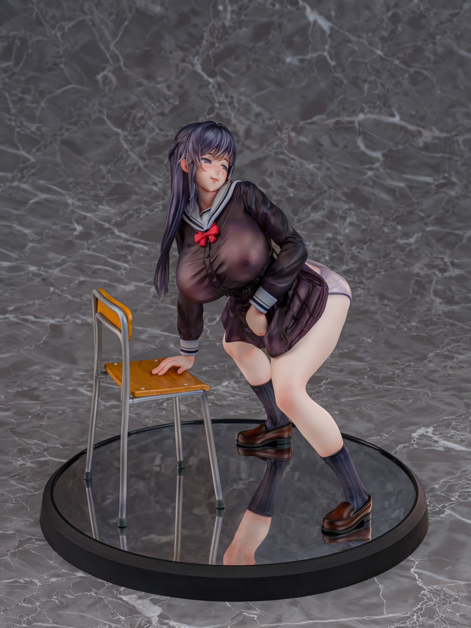 DAIKI kougyou Miyamae Shiho Houkago Pack Illustration by JackDempa 1/6 Plastic Figure - 4