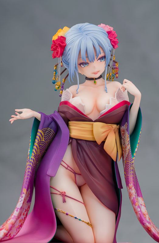 DAIKI kougyou Shujuu Ecstasy Shion Oiran Ver. (Kenzen Ver.) 1/7 Plastic Figure - 18