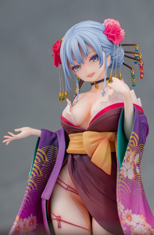 DAIKI kougyou Shujuu Ecstasy Shion Oiran Ver. (Kenzen Ver.) 1/7 Plastic Figure - 16