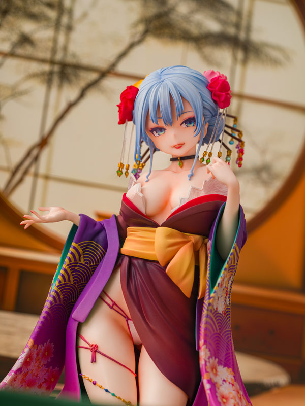DAIKI kougyou Shujuu Ecstasy Shion Oiran Ver. (Kenzen Ver.) 1/7 Plastic Figure - 7