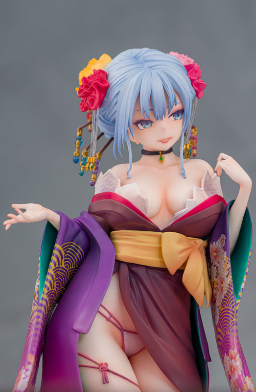 DAIKI kougyou Shujuu Ecstasy Shion Oiran Ver. (Kenzen Ver.) 1/7 Plastic Figure - 19