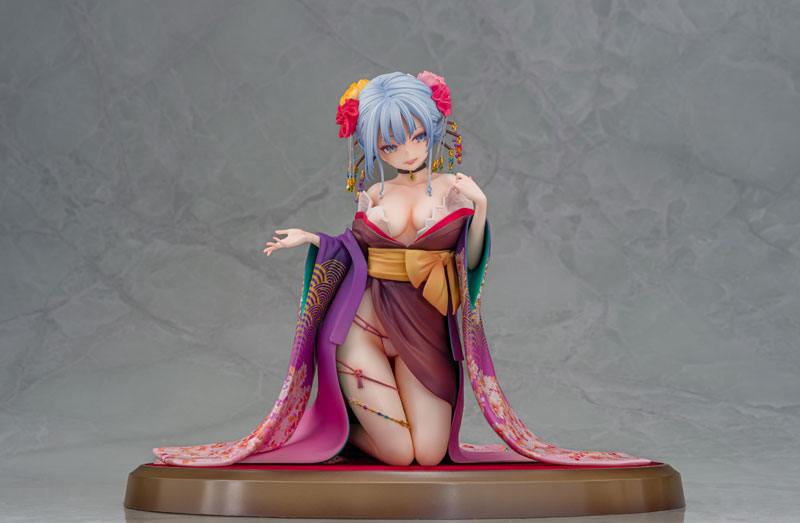 DAIKI kougyou Shujuu Ecstasy Shion Oiran Ver. (Kenzen Ver.) 1/7 Plastic Figure - 15