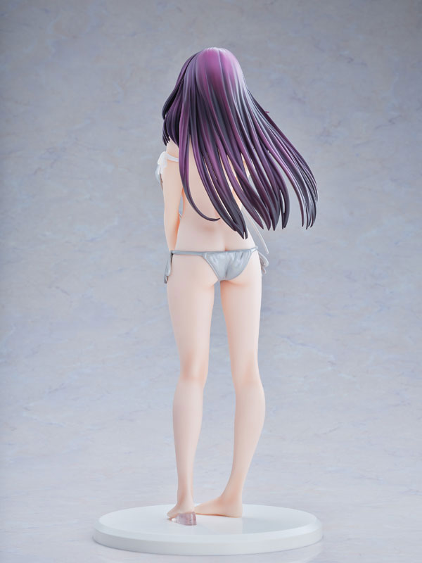 DAIKI kougyou Tsutakaze Toshi Original Gengata Tomoe Sakura Mizugi Kurokami Ver. Kenzen Ver. 1/5 Plastic Figure - 5