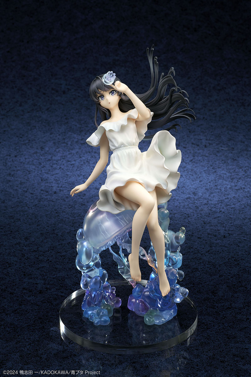 Design COCO Seishun Buta Yarou wa Santa Claus no Yume wo Minai Sakurajima Mai -JELLYFISH- 1/7 Plastic Figure - 5