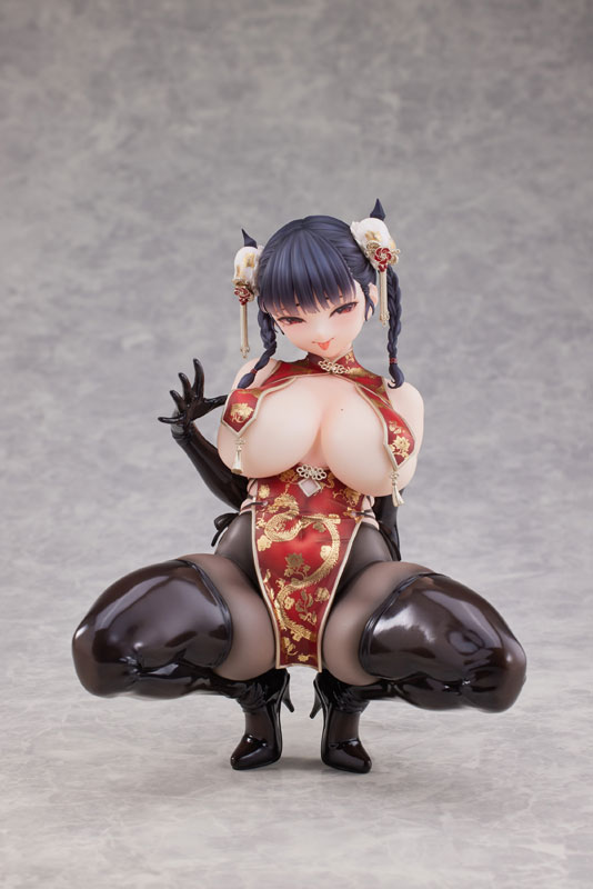 DIGIGIRL Tatsu China Dress Sugata no Ane no Tomodachi Illustrated by Kase Daiki 1/6 Plastic Figure - 11