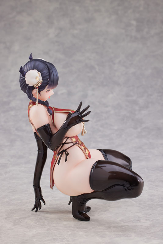 DIGIGIRL Tatsu China Dress Sugata no Ane no Tomodachi Illustrated by Kase Daiki 1/6 Plastic Figure - 6