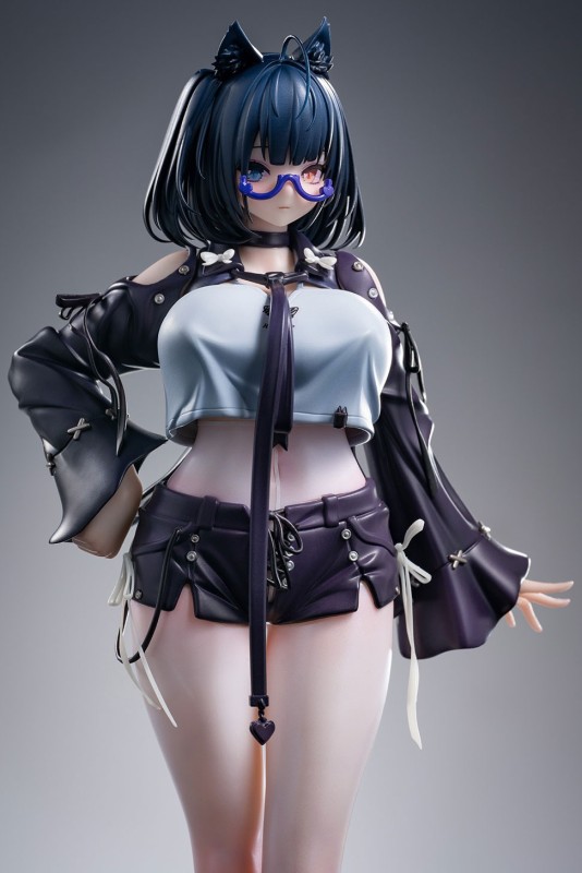 Private Daily: Black Tea is having trouble choosing stockings in the fitting room - 1/6 - 5