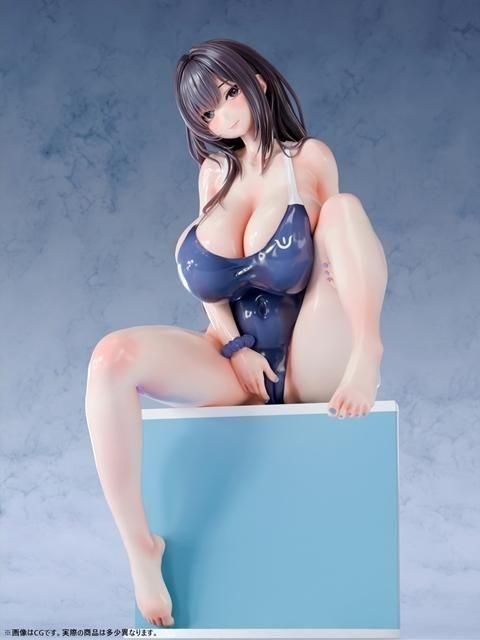 FOTS JAPAN Kyonyuu Hitozuma to Himitsu no Suiei Kyoushitsu Noir 1/6 - 12