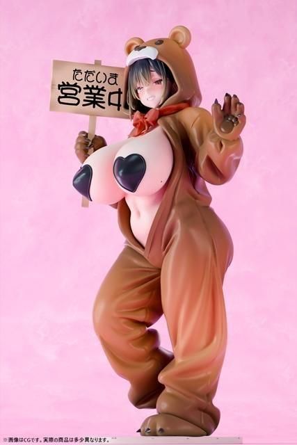 FOTS JAPAN Yokoso! Honey Park Kumano Mitsu Kuma-head Tsuki Ver. 1/6 PMMA Figure - 21