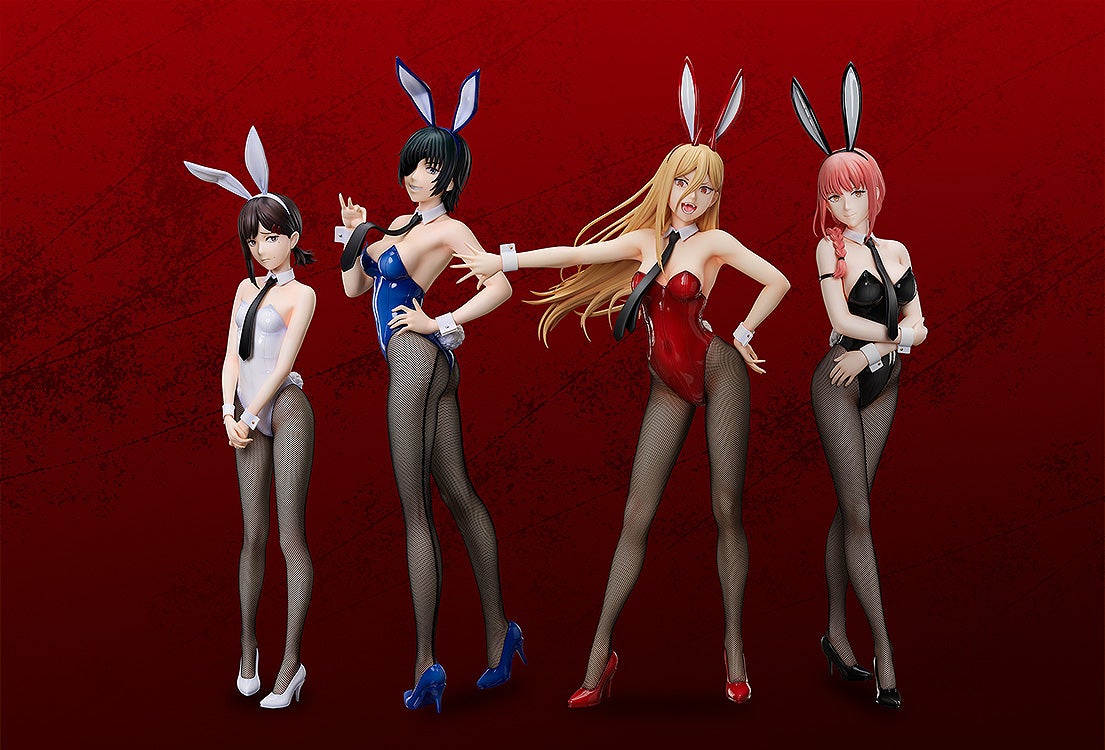 FREEing TV Anime Chainsaw Man Kobeni Bunny Ver. 1/4 Plastic Figure - 8