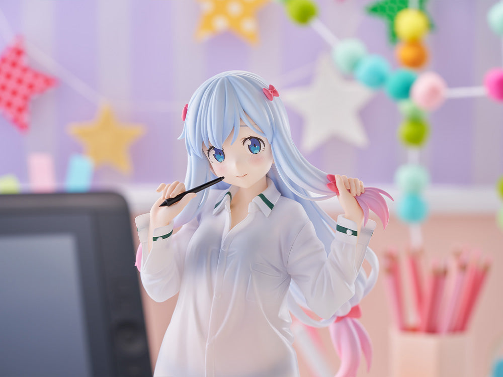 FuRyu Eromanga Sensei TENITOL TALL Izumi Sagiri Shirt Ver. Plastic Figure - 7