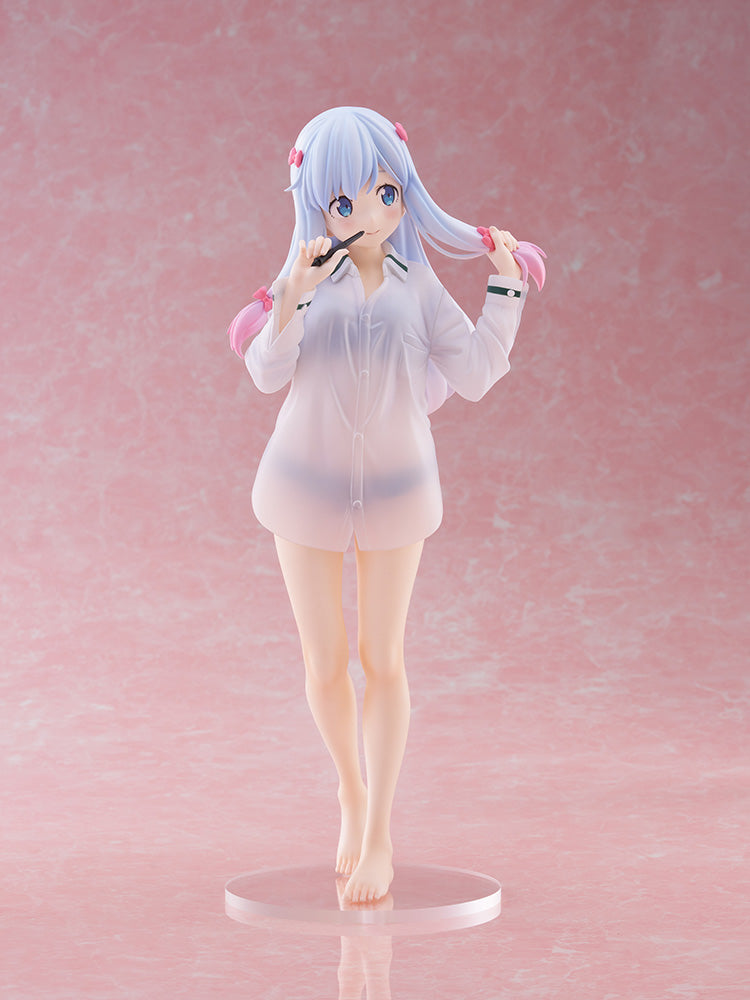 FuRyu Eromanga Sensei TENITOL TALL Izumi Sagiri Shirt Ver. Plastic Figure - 13