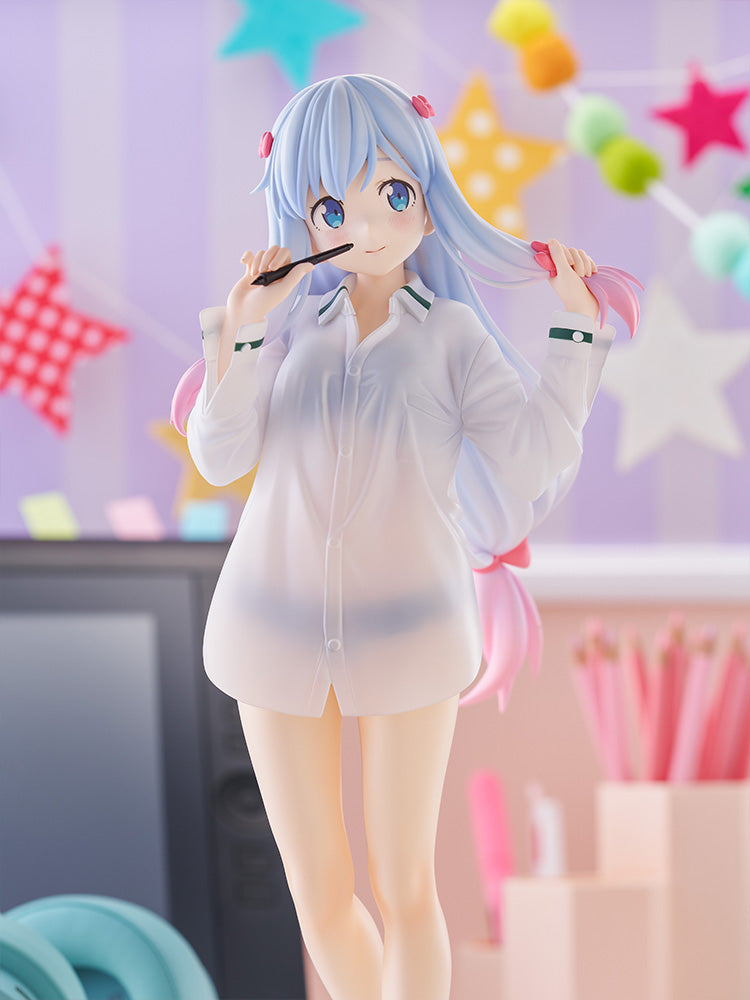 FuRyu Eromanga Sensei TENITOL TALL Izumi Sagiri Shirt Ver. Plastic Figure - 4
